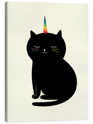 Leinwandbild Caticorn