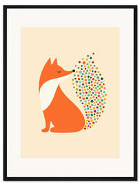 Gerahmter Kunstdruck Kleines Feuer