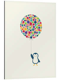 Magnettafel In die Luft schweben