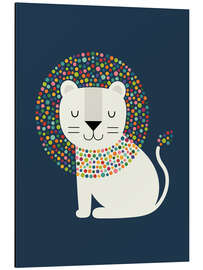 Magnettafel Wie ein Löwe