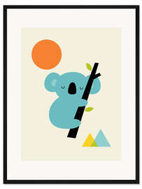 Gerahmter Kunstdruck Kleiner Träumer