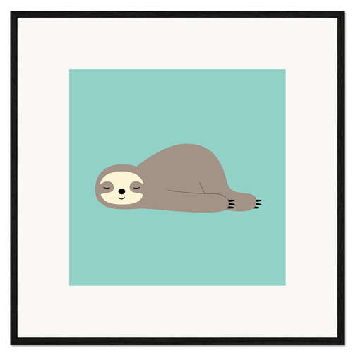Framed art print Do Nothing