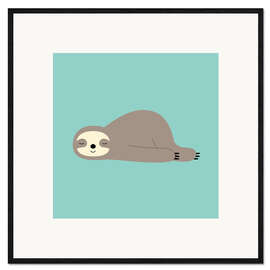 Framed art print Do Nothing