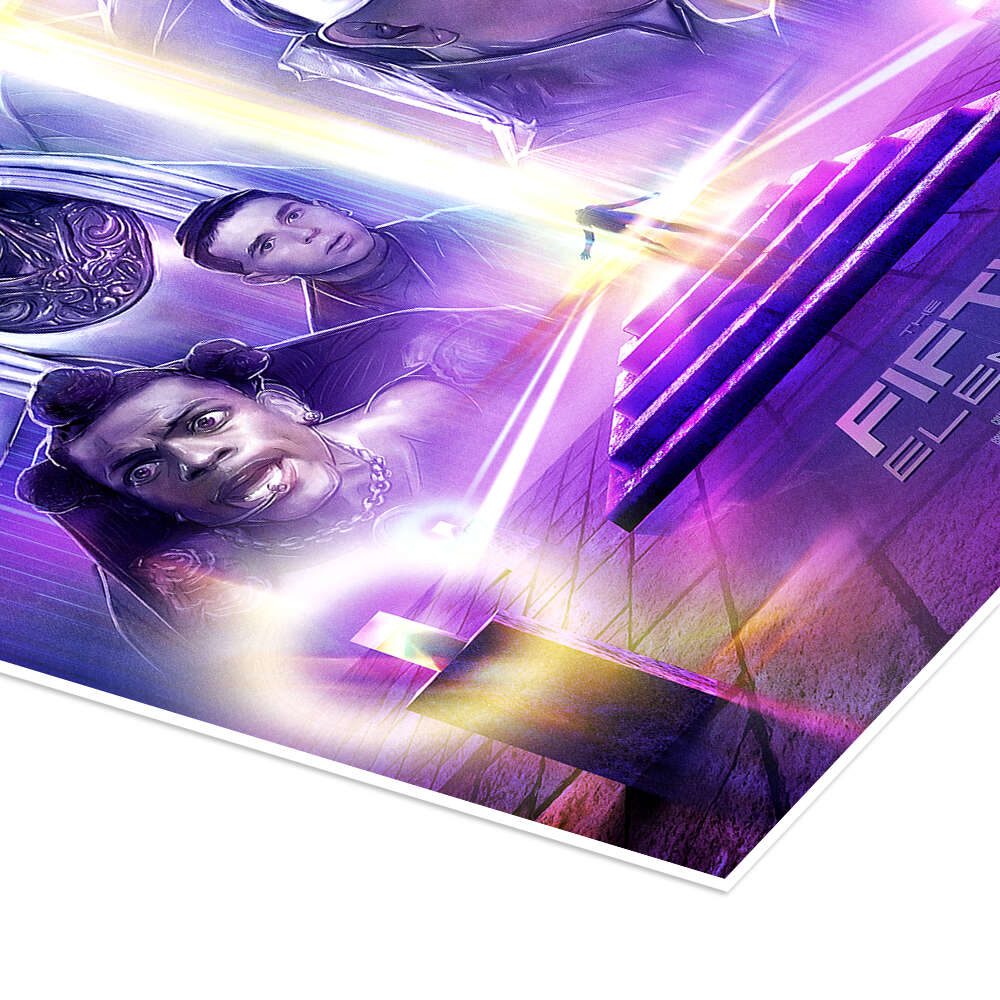 The Fifth Element print by Barrett Biggers | Posterlounge The Fifth Element print by Barrett Biggers | Posterlounge