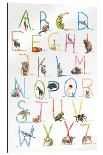 Gallery print Animal ABC (German)