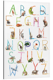 Magnettafel Tier ABC