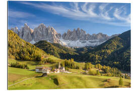 Gallery print Villnos Valley in South Tyrol