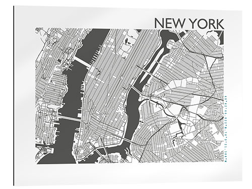 Gallery Print New York – Stadtplan