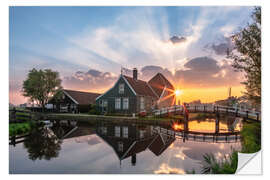 Wall sticker Zaanse Schans Holland