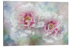 Aluminiumsbilde Peony love 3