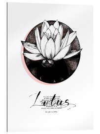 Gallery Print Lotus Motivation