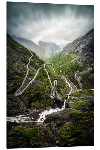 Akryylilasitaulu Trollstigen Norway