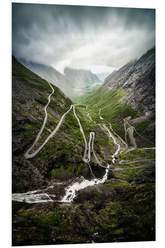 Tableau en PVC Route de Trollstigen en Norvège