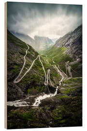 Trätavla Trollstigen Norway