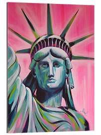 Quadro em plexi-alumínio Statue de la Liberté