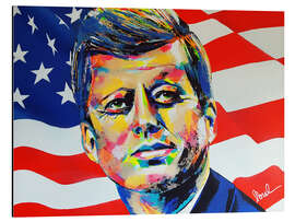 Magnettafel John F. Kennedy JFK