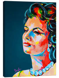 Canvas print Sophia Loren