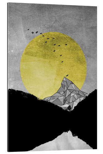 Gallery print Moon landscape