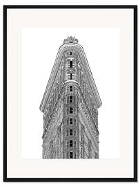 Gerahmter Kunstdruck Flatiron Building
