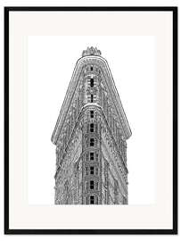Impression artistique encadrée Flatiron