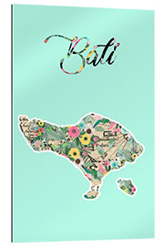 Gallery Print Bali Vintage Karte