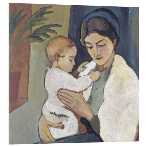 Tableau en PVC Mère et enfant