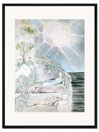 Gerahmter Kunstdruck Dante und Statius schlafen