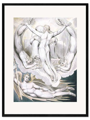 Framed art print Christ Offers to Redeem Man
