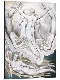 Magnettafel Christus bietet an, den Menschen zu erlösen