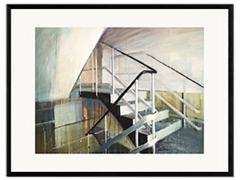 Plakat artystyczny premium w ramie Geometry