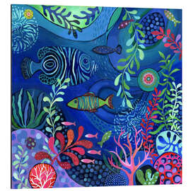 Magnettafel Unterwassergarten