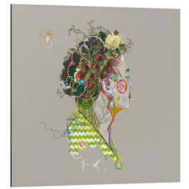 Magnettafel Frida Kahlo Floral Face II