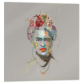 Gallery print Frida Kahlo Floral Face I