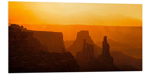 Foam board print Canyonlands Airport Tower