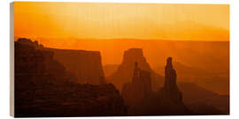 Holzbild Canyonlands Airport Tower