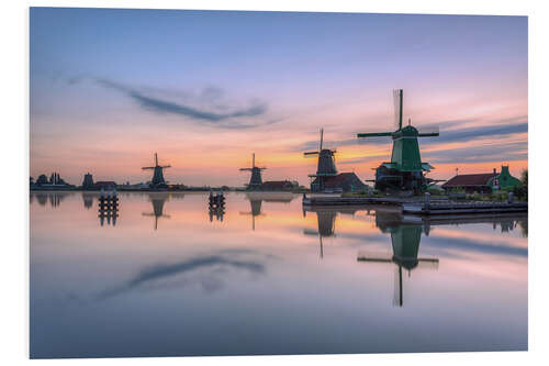 PVC-tavla Zaanse Schans Holland