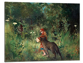 Gallery print Little Red Riding Hood and the Wolf