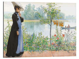 Magnettafel Karin am Ufer