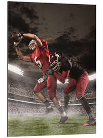 Magnettafel American-Football-Spieler in Aktion