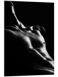 Magnettafel männlicher Oberkörper