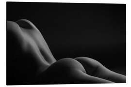 Magnettafel Rücken im Gegenlicht