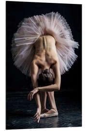 Magnettafel Schöne Ballerina verbeugt sich