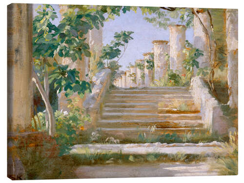 Canvas print Loggia in Ravello