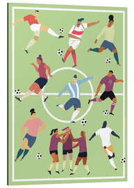 Magnettafel Teamsport Fußball