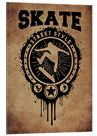 Gallery print Skate vintage