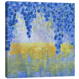 Canvas print Vines over water