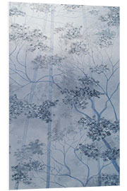 Stampa su PVC Misty mood nella foresta di Sherwood