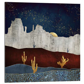 Gallery print Moonlight desert