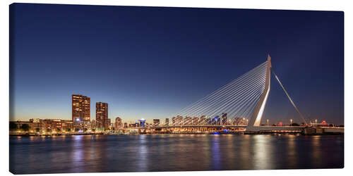 Canvas-taulu Rotterdam skyline panorama