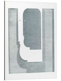 Magnettafel Drei senkrechte Profile